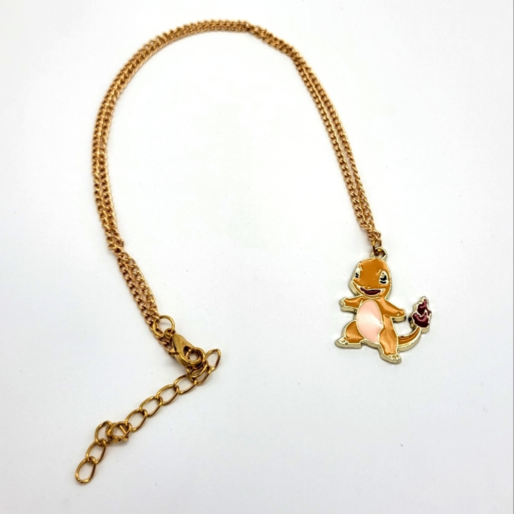 Pokemon charmander necklace by Halder